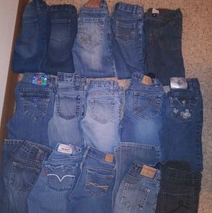 Girls jeans bundle